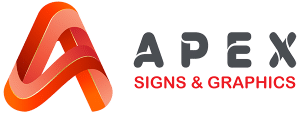 Evanston Wayfinding Signs apex signs wraps logo new 300x113